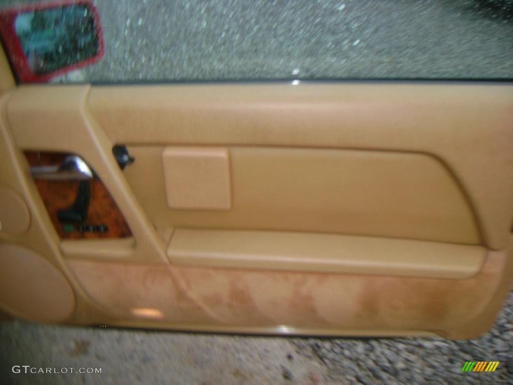 1990 SL Class 500 SL Roadster - Signal Red / Palomino photo #23
