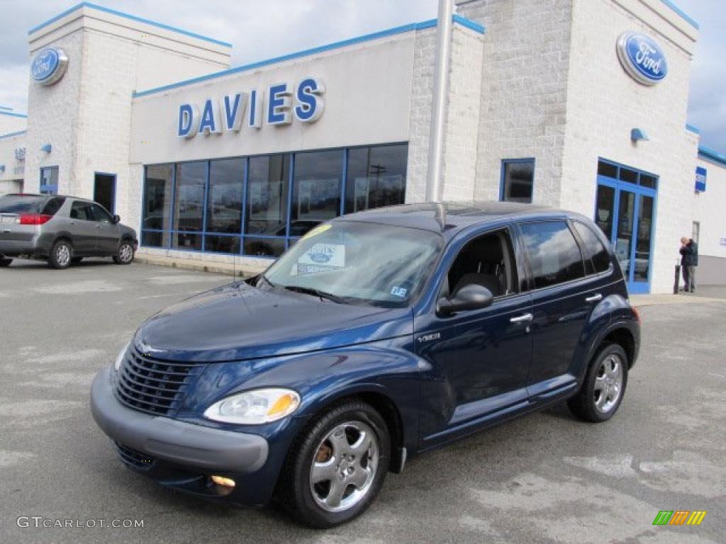 2002 PT Cruiser Limited - Patriot Blue Pearlcoat / Gray photo #1