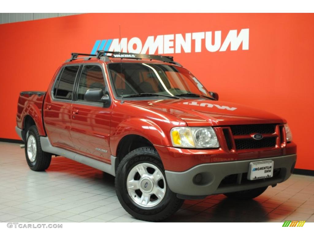 Toreador Red Metallic Ford Explorer Sport Trac