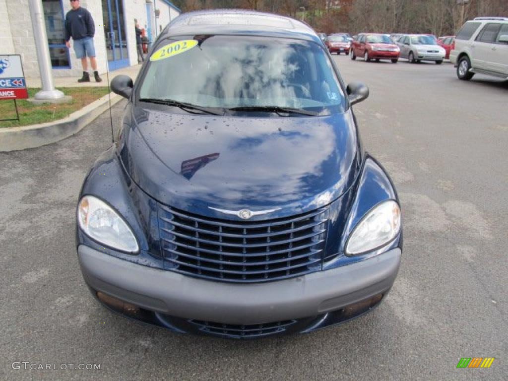 2002 PT Cruiser Limited - Patriot Blue Pearlcoat / Gray photo #10