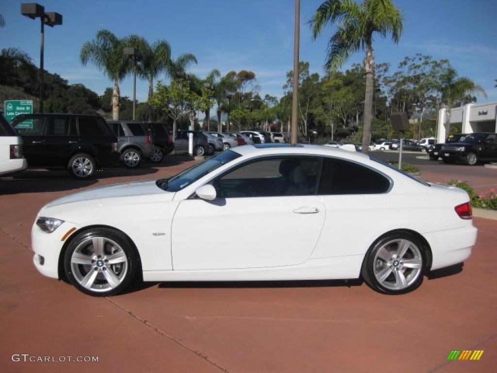 2007 3 Series 335i Coupe - Alpine White / Black Dakota Leather photo #3