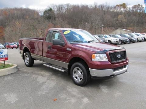 2005 Ford F150 XLT Regular Cab 4x4 Data, Info and Specs