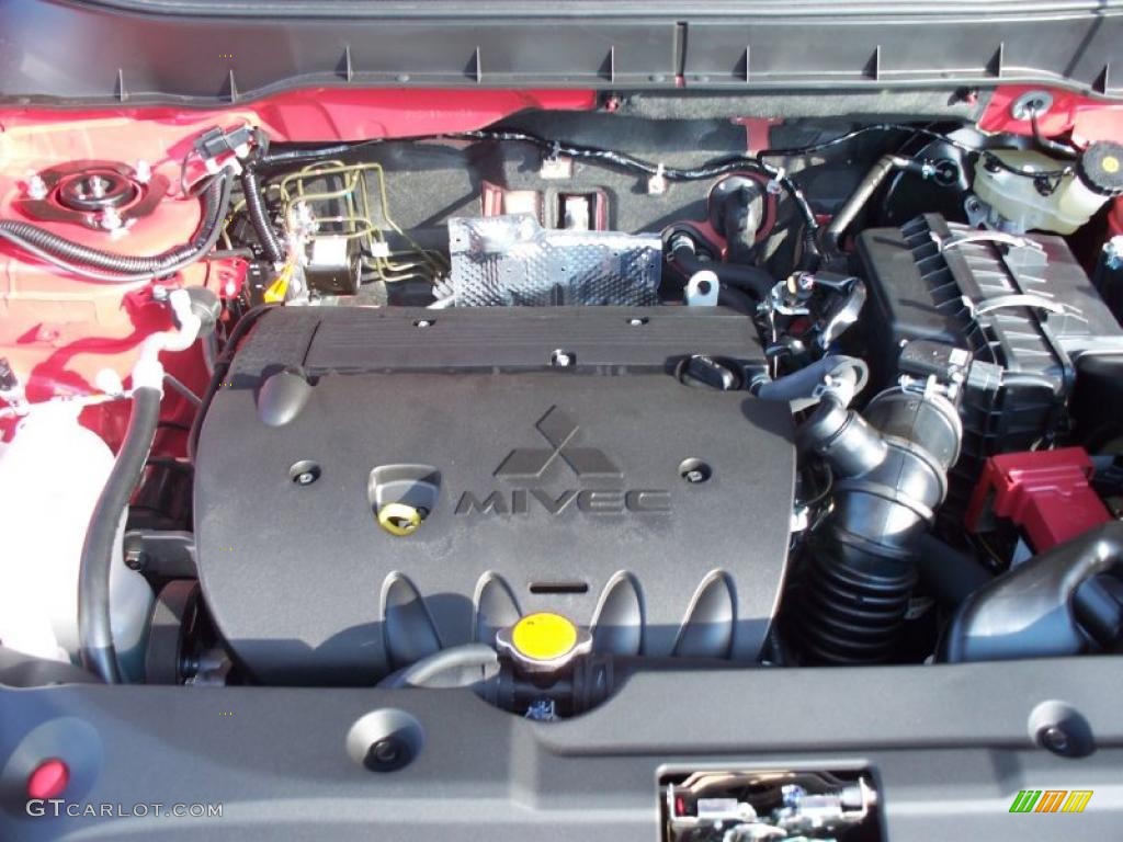 2011 Mitsubishi Outlander Sport SE 2.0 Liter DOHC 16-Valve MIVEC 4 Cylinder Engine Photo #39365476
