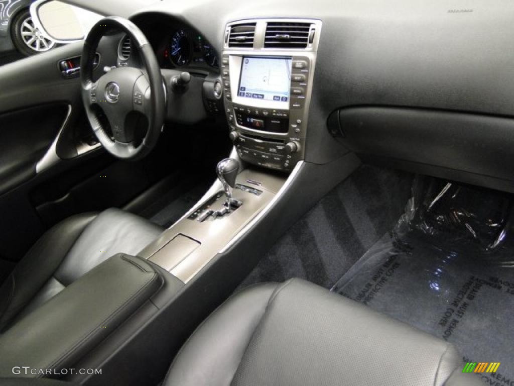 2007 Lexus IS 350 Black Dashboard Photo #39367344