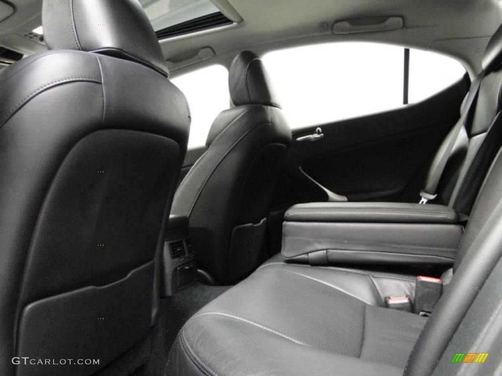 Black Interior 2007 Lexus IS 350 Photo #39367537
