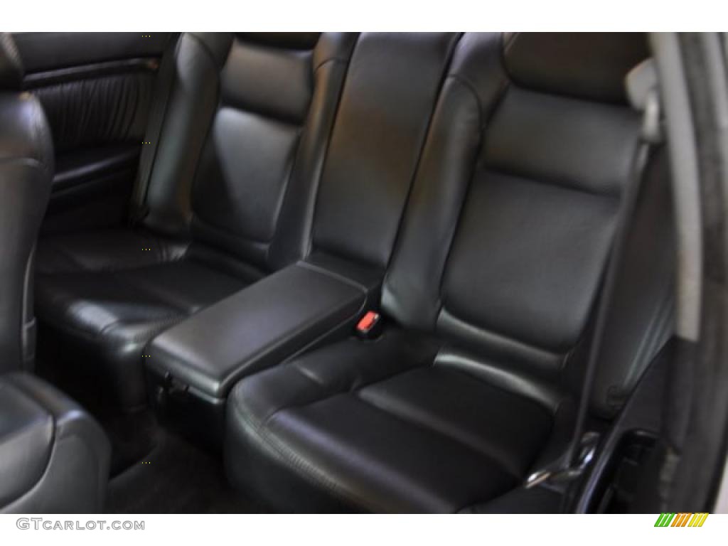 Ebony Black Interior 2002 Acura CL 3.2 Type S Photo #39369804