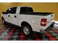 2004 Oxford White Ford F150 Lariat SuperCrew 4x4  photo #3