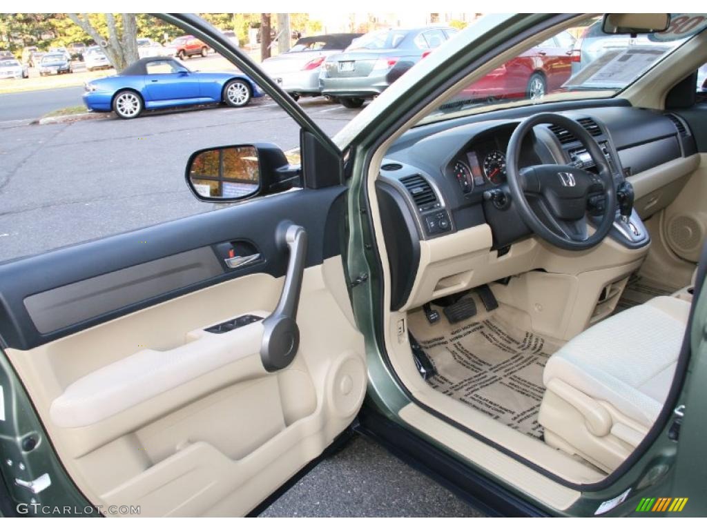 2008 Honda CR-V LX 4WD Ivory Door Panel Photo #39370376