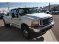 2000 Oxford White Ford F350 Super Duty XLT Extended Cab 4x4 Dually  photo #2