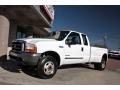 2000 Oxford White Ford F350 Super Duty XLT Extended Cab 4x4 Dually  photo #13