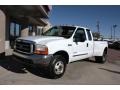 2000 Oxford White Ford F350 Super Duty XLT Extended Cab 4x4 Dually  photo #21