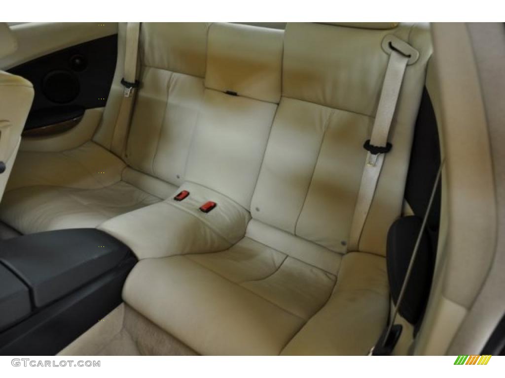 Cream Beige Interior 2006 BMW 6 Series 650i Coupe Photo #39370900