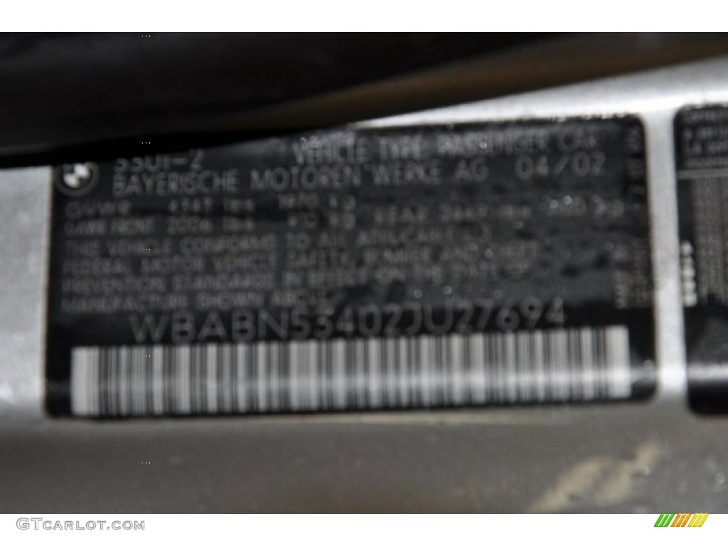 2002 3 Series 330i Coupe - Titanium Silver Metallic / Black photo #9