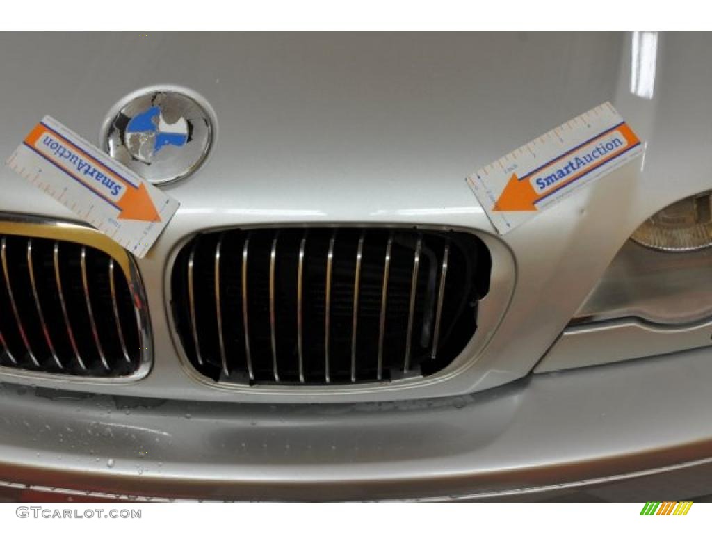 2002 3 Series 330i Coupe - Titanium Silver Metallic / Black photo #18