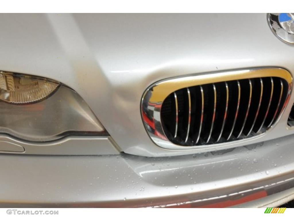 2002 3 Series 330i Coupe - Titanium Silver Metallic / Black photo #20