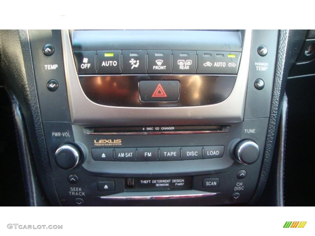 2006 Lexus GS 300 AWD Controls Photo #39371614