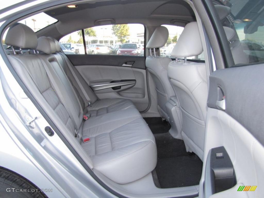 Gray Interior 2009 Honda Accord EX-L V6 Sedan Photo #39372850