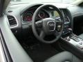 2011 Audi Q7 Black Interior Steering Wheel Photo