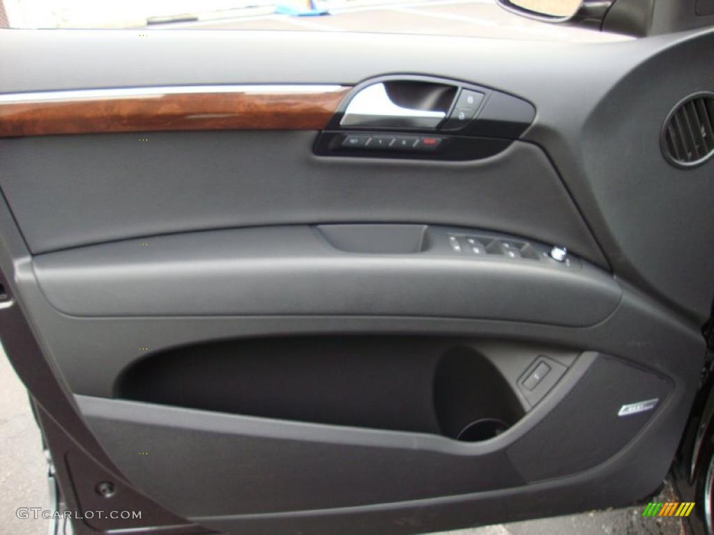 2011 Audi Q7 3.0 TFSI quattro Black Door Panel Photo #39372996