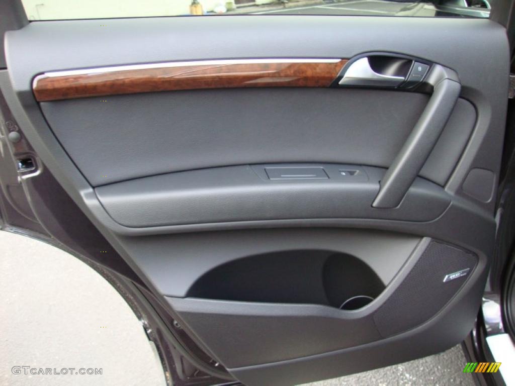2011 Audi Q7 3.0 TFSI quattro Black Door Panel Photo #39373166