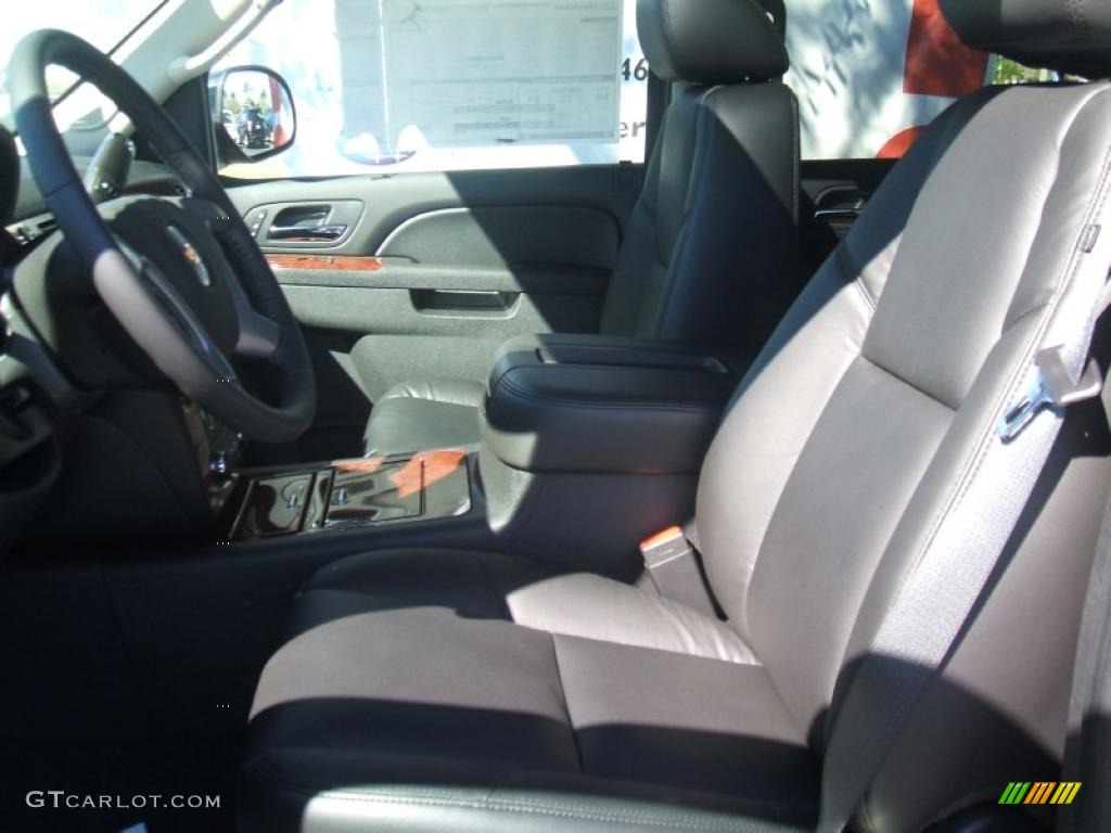 Ebony Interior 2011 Chevrolet Suburban LTZ Photo #39373602