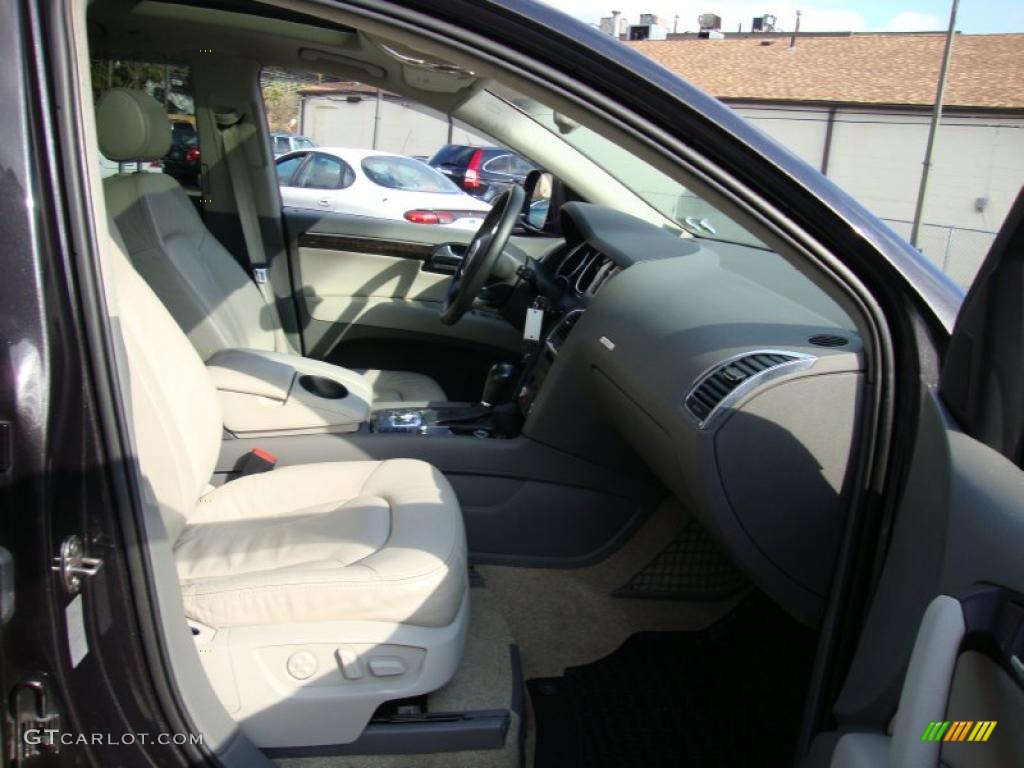 Limestone Grey Interior 2007 Audi Q7 4.2 Premium quattro Photo #39373754