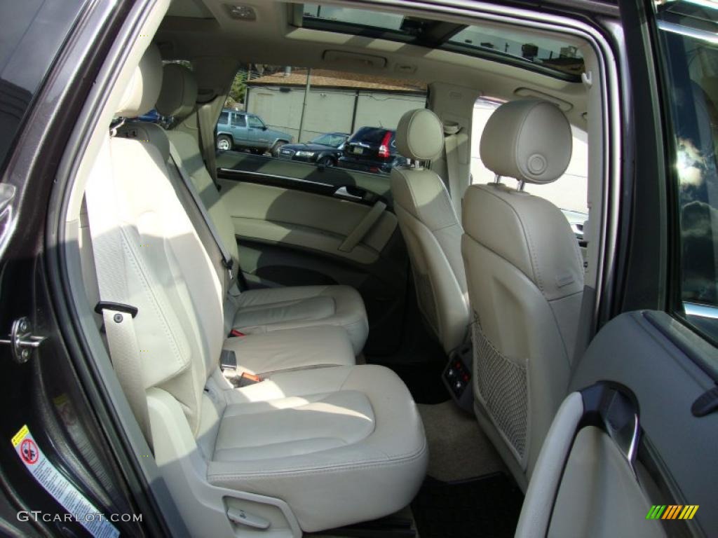 Limestone Grey Interior 2007 Audi Q7 4.2 Premium quattro Photo #39373774