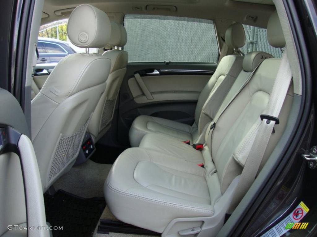Limestone Grey Interior 2007 Audi Q7 4.2 Premium quattro Photo #39373782