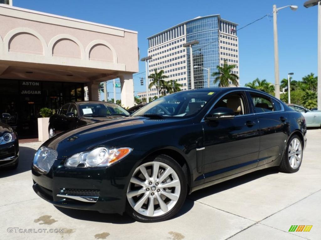 Botanical Green Metallic 2010 Jaguar XF Premium Sport Sedan Exterior Photo #39374038