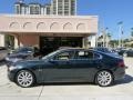 Botanical Green Metallic 2010 Jaguar XF Premium Sport Sedan Exterior