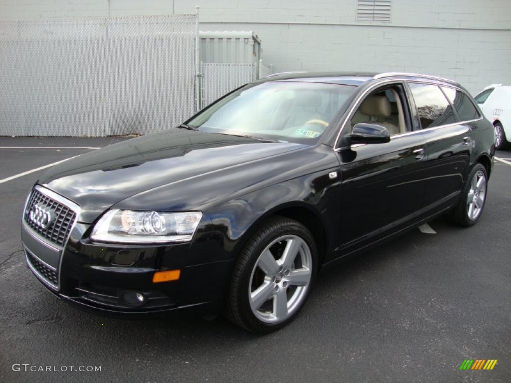 Brilliant Black 2008 Audi A6 3.2 quattro Avant Exterior Photo #39374102