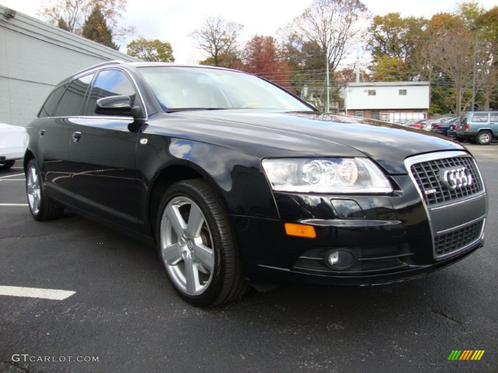 Brilliant Black 2008 Audi A6 3.2 quattro Avant Exterior Photo #39374146