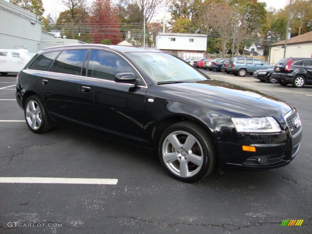 Brilliant Black 2008 Audi A6 3.2 quattro Avant Exterior Photo #39374158