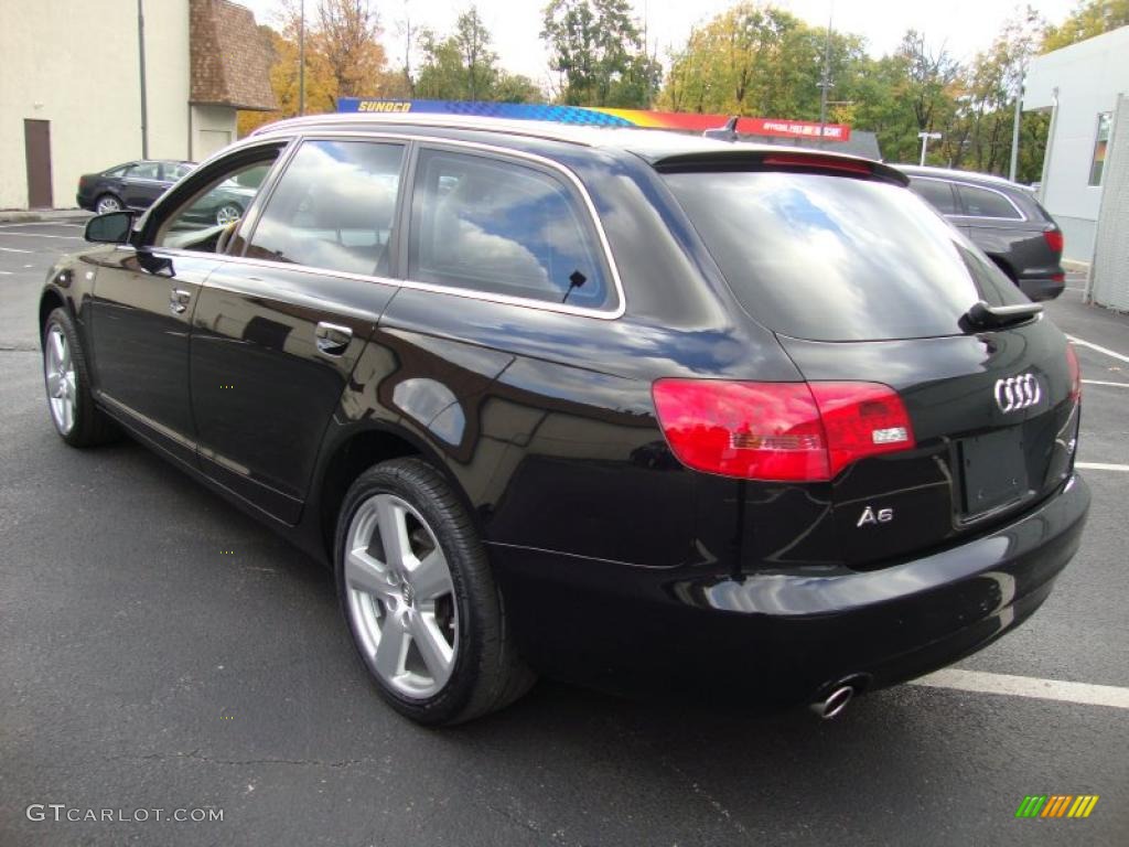 Brilliant Black 2008 Audi A6 3.2 quattro Avant Exterior Photo #39374206