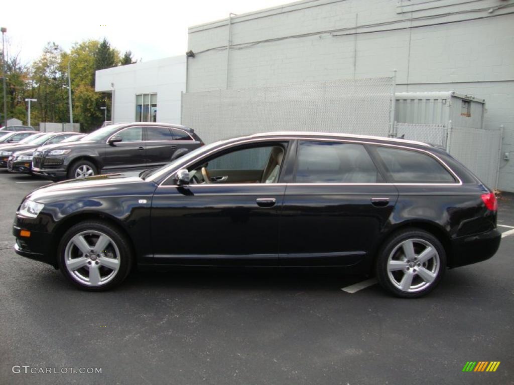 Brilliant Black 2008 Audi A6 3.2 quattro Avant Exterior Photo #39374222
