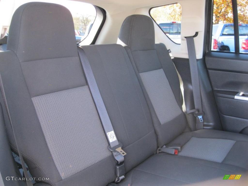 Dark Slate Gray Interior 2008 Jeep Compass Sport 4x4 Photo #39374294
