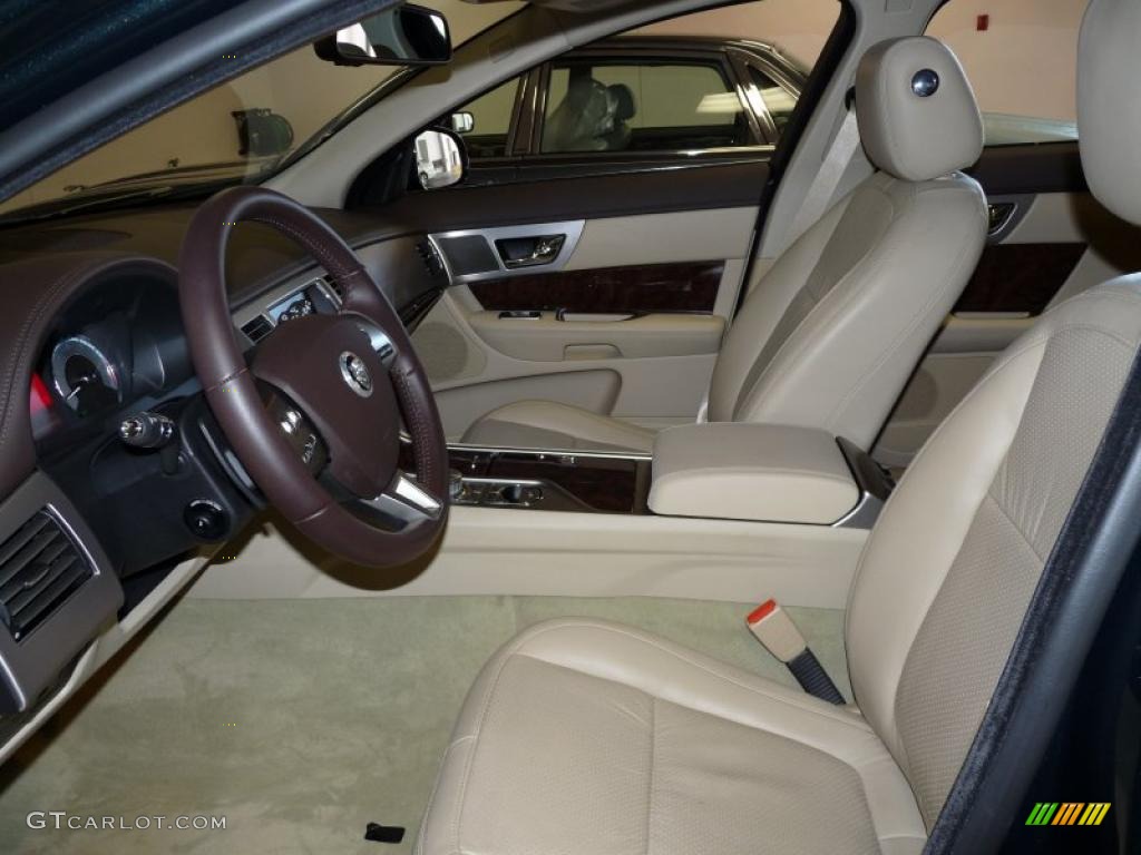 Barley Interior 2010 Jaguar XF Premium Sport Sedan Photo #39374318