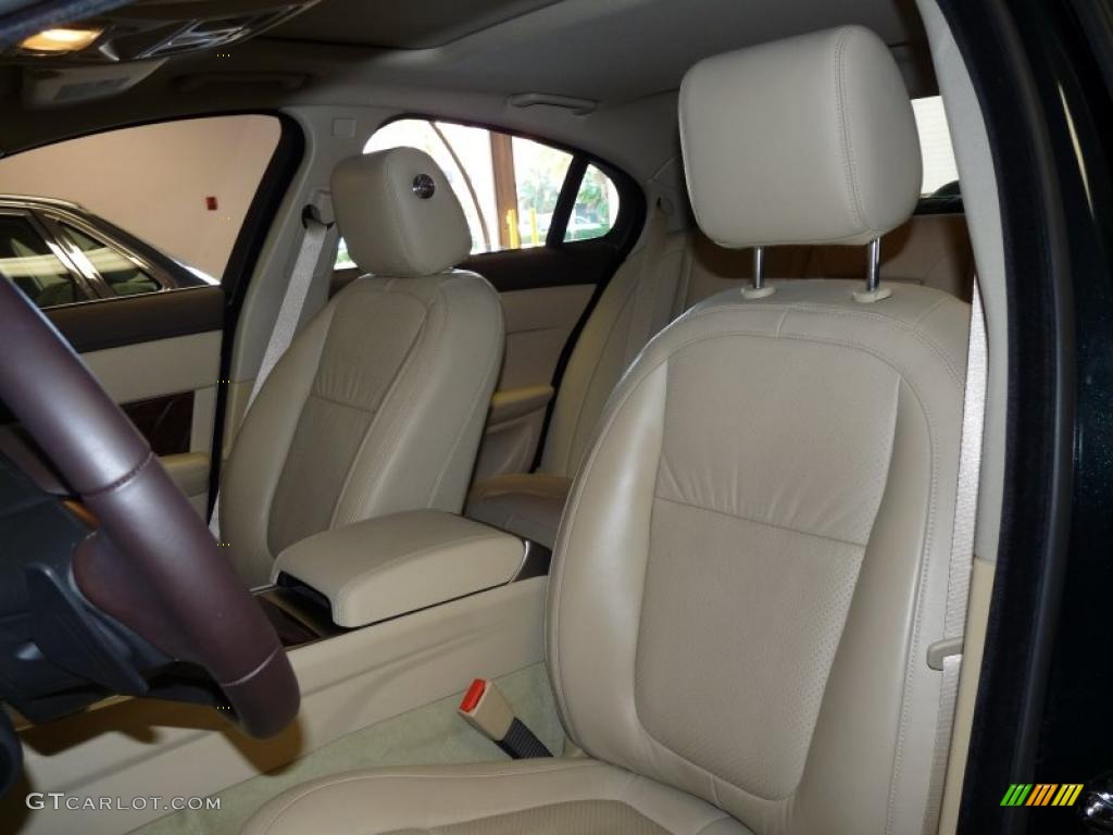 Barley Interior 2010 Jaguar XF Premium Sport Sedan Photo #39374330