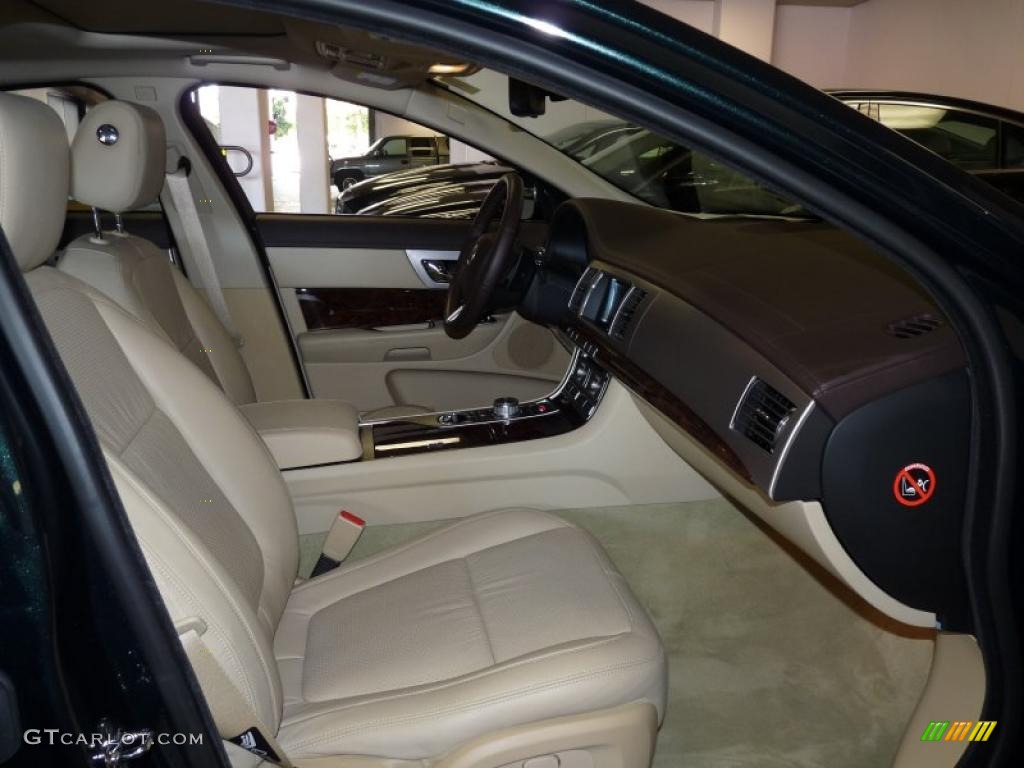 Barley Interior 2010 Jaguar XF Premium Sport Sedan Photo #39374442