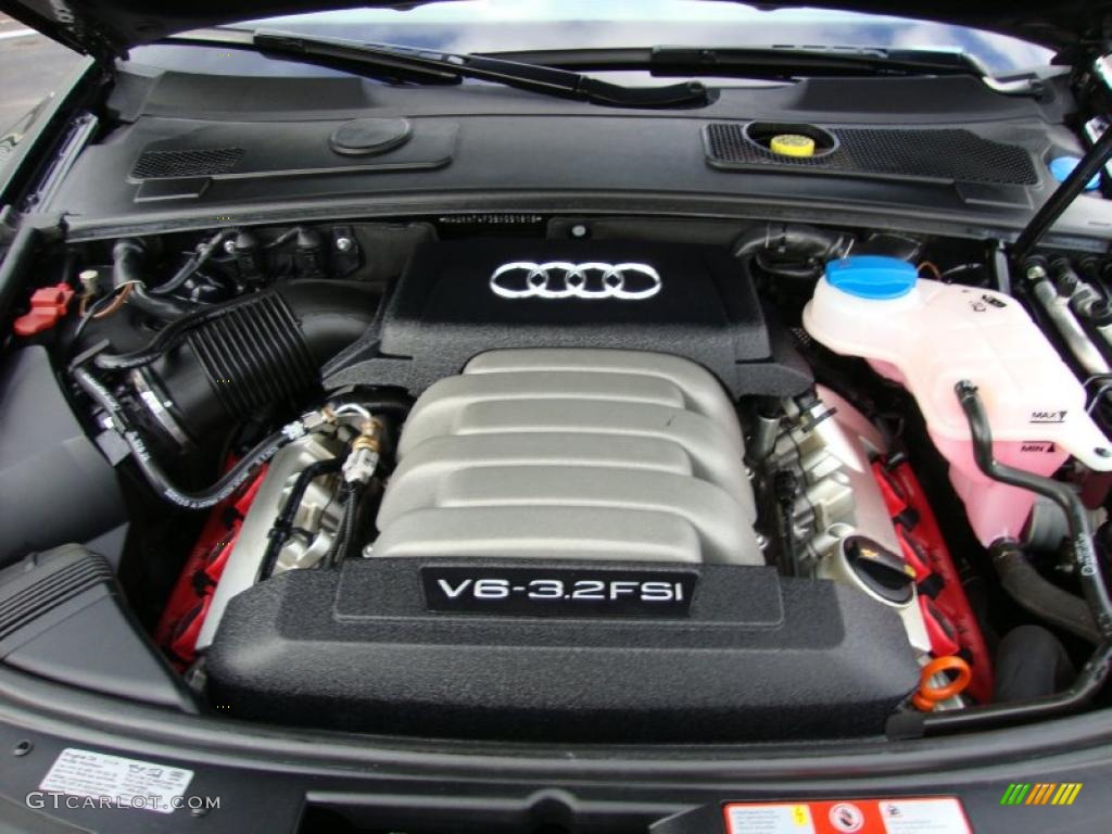 2008 Audi A6 3.2 quattro Avant 3.2 Liter FSI DOHC 24-Valve VVT V6 Engine Photo #39374482
