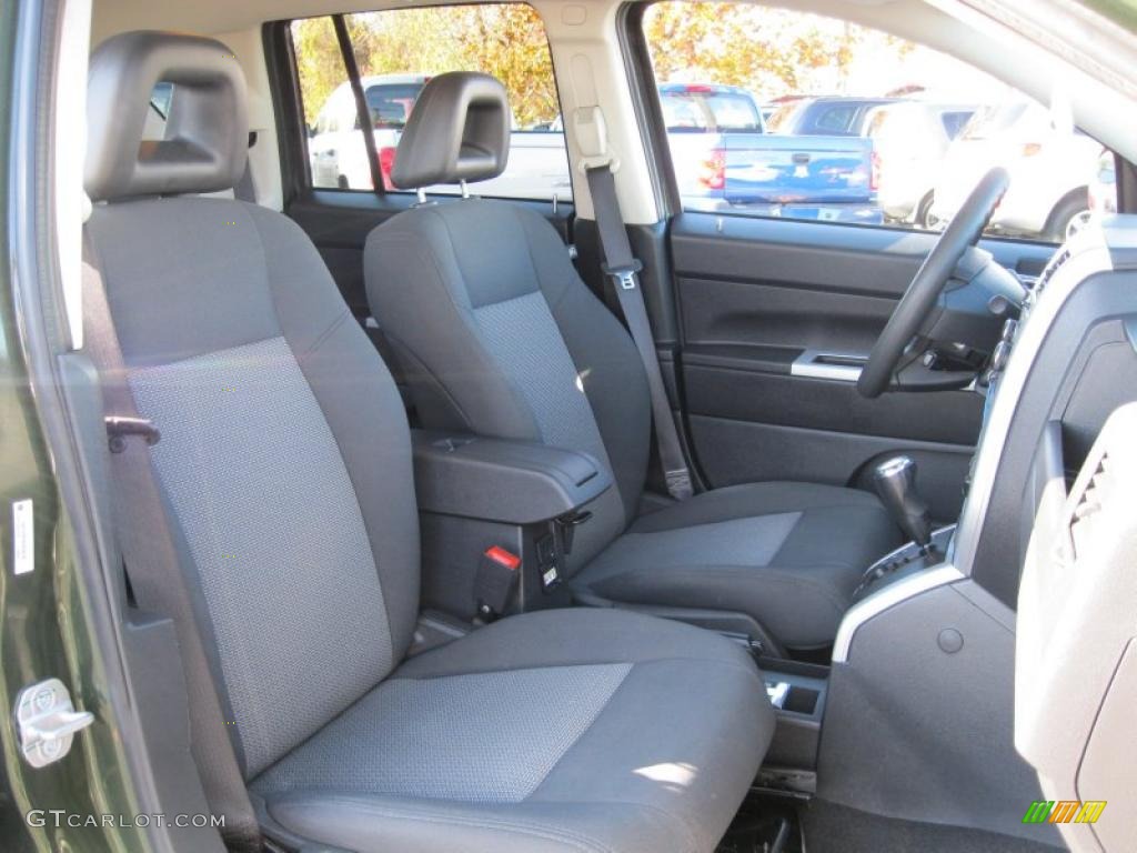 Dark Slate Gray Interior 2008 Jeep Compass Sport 4x4 Photo #39374490