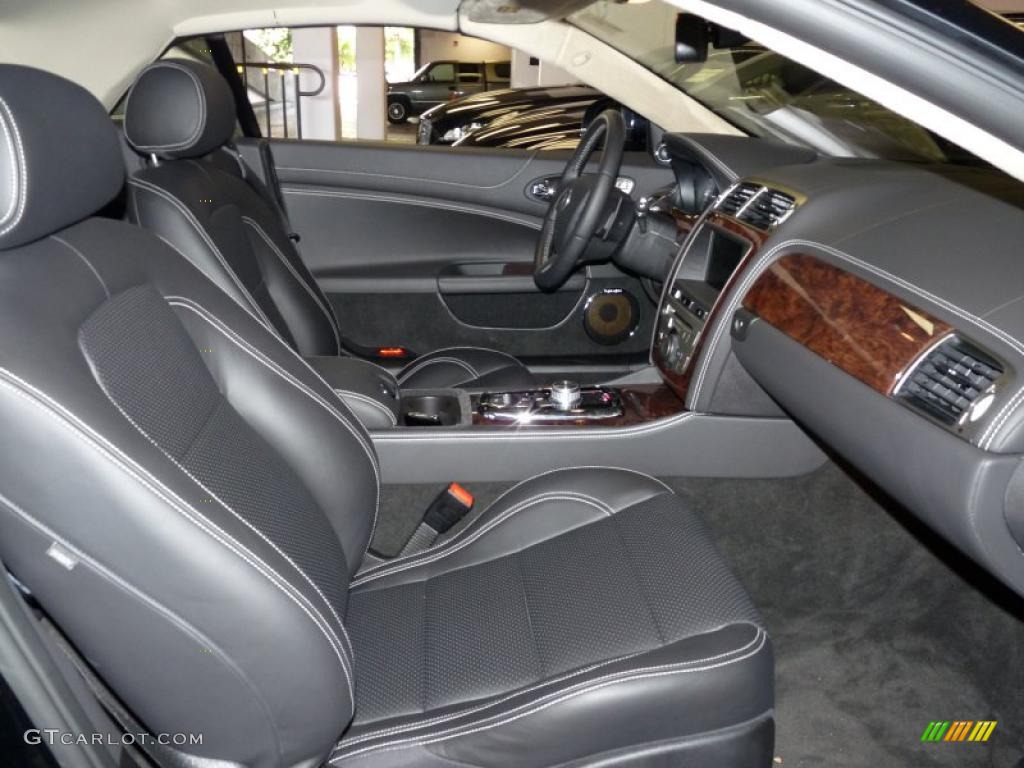 Warm Charcoal Interior 2010 Jaguar XK XK Convertible Photo #39375138
