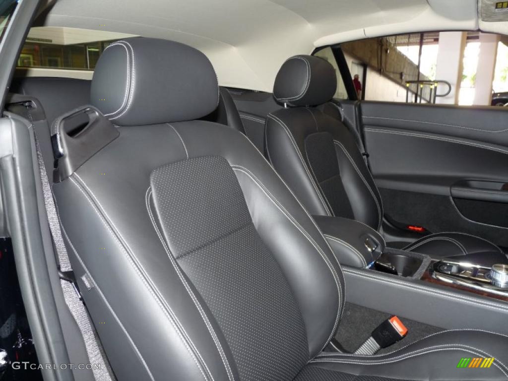 Warm Charcoal Interior 2010 Jaguar XK XK Convertible Photo #39375154