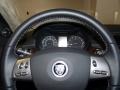 Warm Charcoal 2010 Jaguar XK XK Convertible Steering Wheel