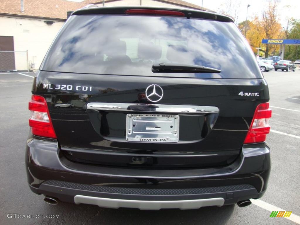 Black 2007 Mercedes-Benz ML 320 CDI 4Matic Exterior Photo #39375354