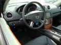Black 2007 Mercedes-Benz ML 320 CDI 4Matic Steering Wheel