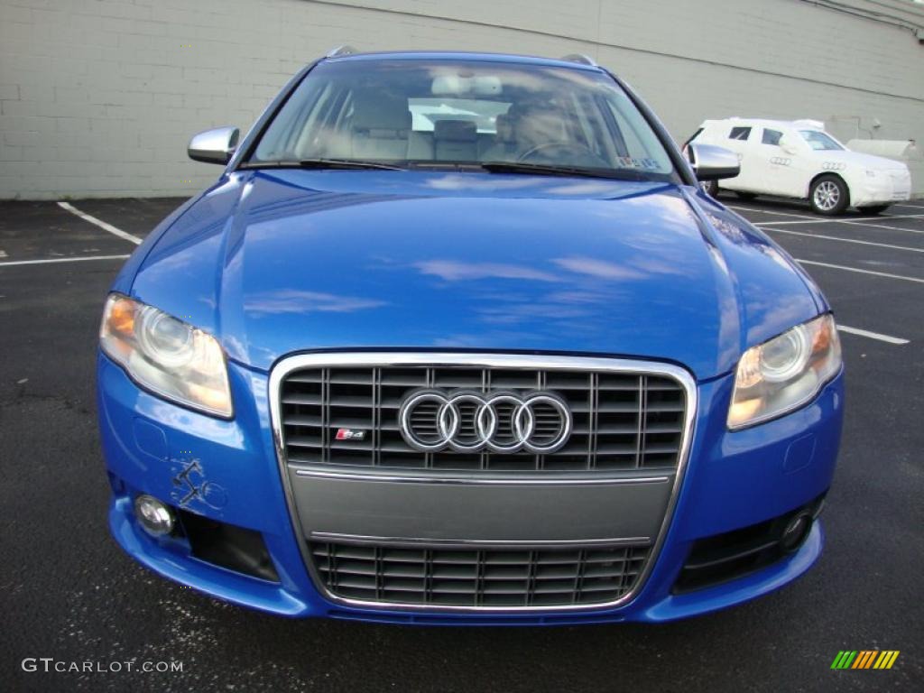Sprint Blue Pearl Effect 2007 Audi S4 4.2 quattro Avant Exterior Photo #39375902