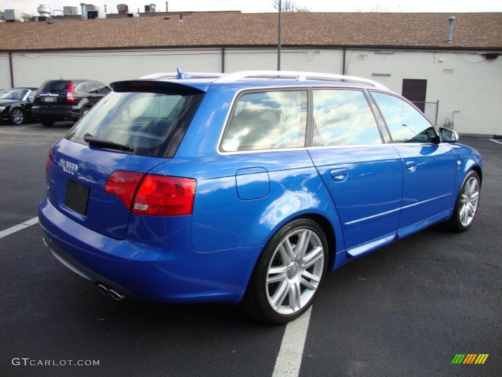 Sprint Blue Pearl Effect 2007 Audi S4 4.2 quattro Avant Exterior Photo #39375978