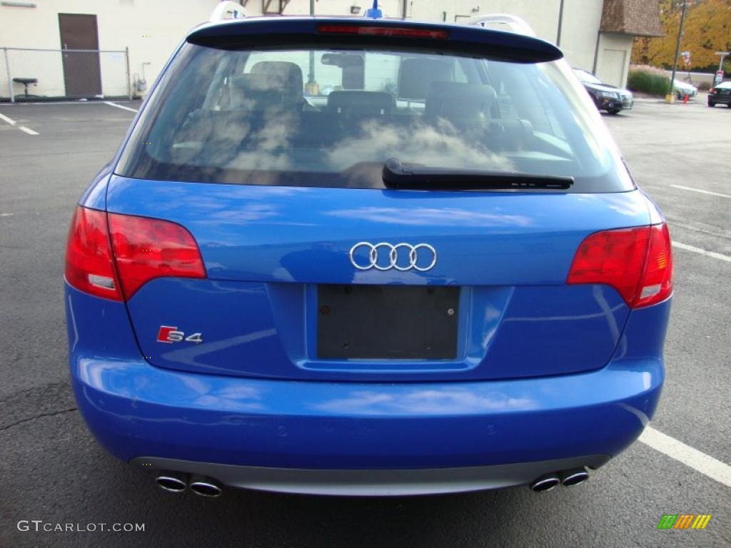 2007 S4 4.2 quattro Avant - Sprint Blue Pearl Effect / Ebony/Silver photo #8