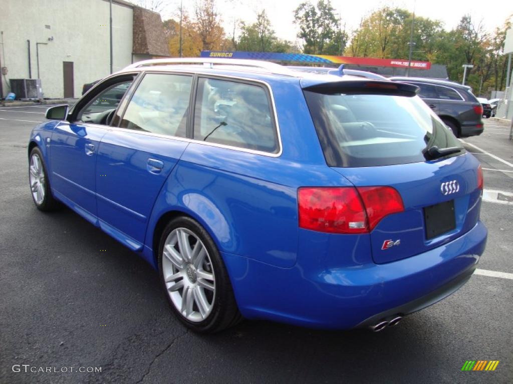 Sprint Blue Pearl Effect 2007 Audi S4 4.2 quattro Avant Exterior Photo #39376014